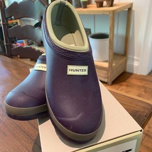 Women's Hunter Gardener Clogs, Size 8